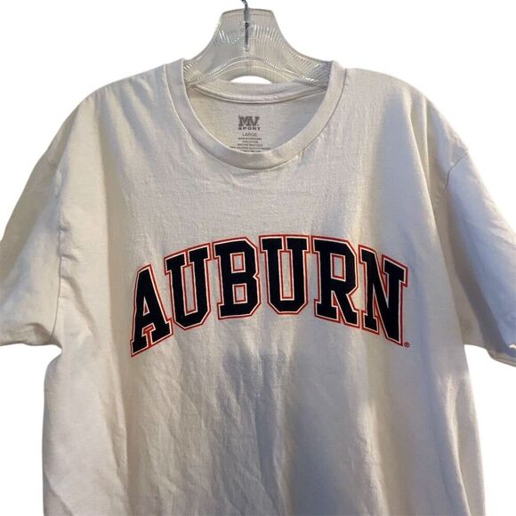 Auburn University Men's Graphic T-Shirt White Size L - Picture 3 of 8